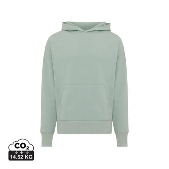 Iqoniq Yoho Relax-Hoodie aus recycelter Baumwolle, Eisberggrün Eisberggrün | XXS