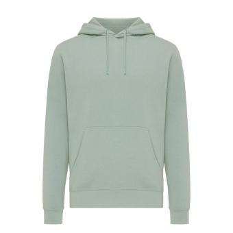 Iqoniq Rila lightweight recycled cotton hoodie, iceberg green Iceberg green | XXS