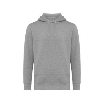 Iqoniq Rila Lightweight Hoodie aus recycelter Baumwolle, Ungefärbtes helles anthrazit Ungefärbtes helles anthrazit | XXS