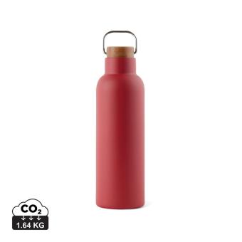 VINGA Ciro RCS recycled vacuum bottle 800ml Red