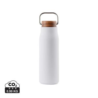 VINGA Ciro RCS recycled vacuum bottle 300ml White