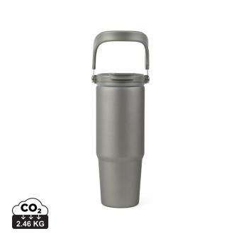 VINGA Eos Trek 880ml Flasche aus RCS rec. Stainless-Steel Grau