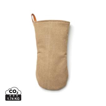 VINGA Asado oven mitt Brown