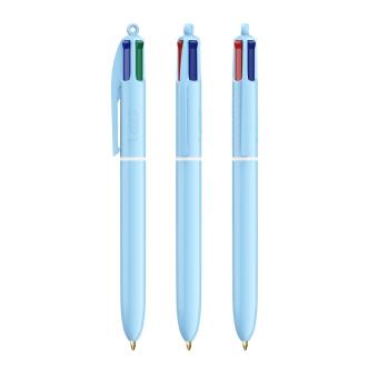 BIC® 4 Colours® Pastel Blau