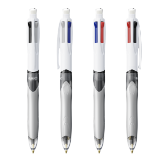 BIC® 4 Colours 3+1HB White/grey