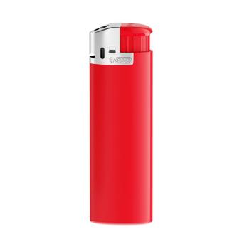 BIC® J38 Chrome Hood Lighter Red