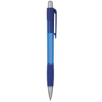 Striped Grip pen Aztec blue