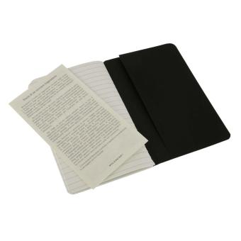 MOLESKINE® | Cahier black ruled pocket Schwarz