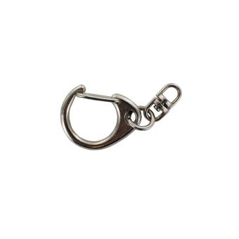 Carabiner for USB Sticks Silver