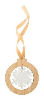 DoubleTree Christmas tree ornament, snowflake White