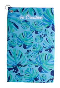 Birdie sublimation golf towel White