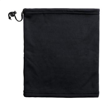 Ponkar neck warmer and hat Black