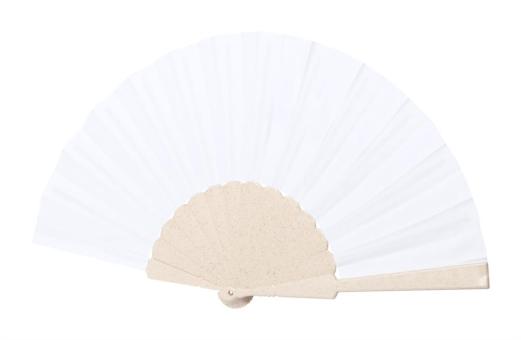 Lencer RPET hand fan White