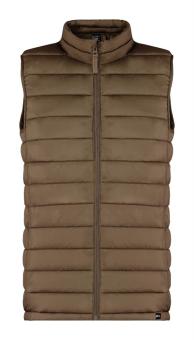 Rostol Bodywarmer-Weste aus RPET, braun Braun | L