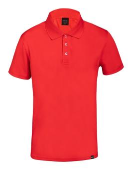 Dekrom RPET polo shirt, red Red | L