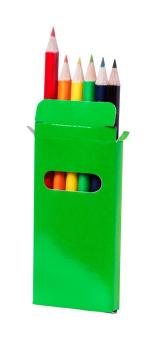 Garten 6 pc pencil set Green