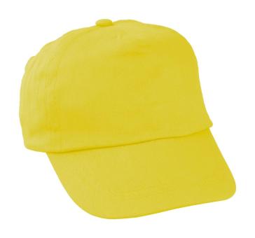 Sportkid baseball cap for kids Yellow