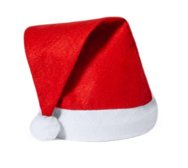 Flip Santa hat for kids Red