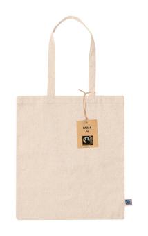Lazar Fairtrade shopping bag Nature