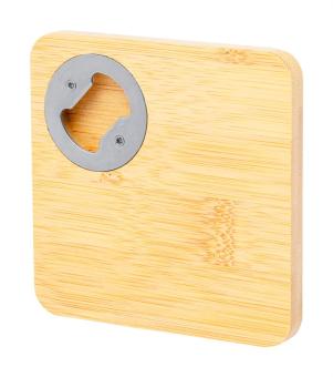 Lestral bottle opener coaster Nature