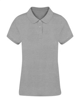 Koupan Damen Polo-Shirt, Grau Grau | L