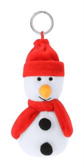 Cardix Christmas plush keyring, snowman Multicolor