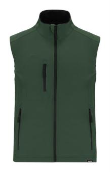 Handricks RPET Softshell-Bodywarmer-Weste, dunkelgrün Dunkelgrün | L