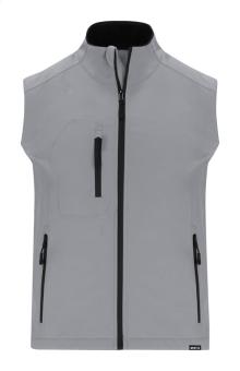 Handricks RPET Softshell-Bodywarmer-Weste, Grau Grau | L