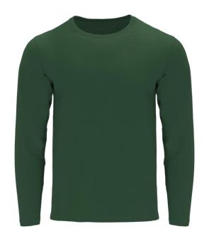 Hawk Longsleeve T-Shirt, dunkelgrün Dunkelgrün | L