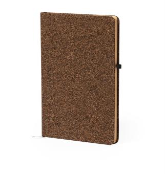 Glampex coffee fibre notebook Brown