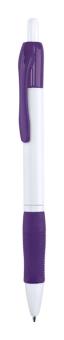 Zufer ballpoint pen, purple Purple,white