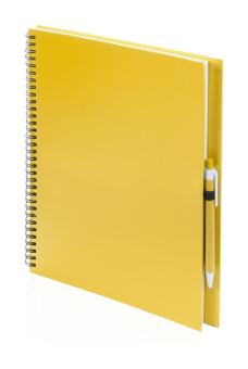 Tecnar notebook Yellow
