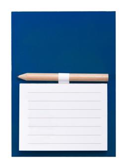 Pecfri magnetic notepad Aztec blue