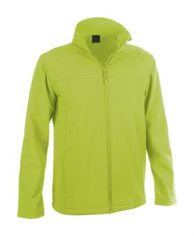 Baidok softshell jacket, lime green Lime green | S