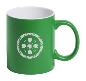 Lousa mug White/green