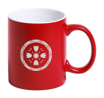 Lousa mug Red/white