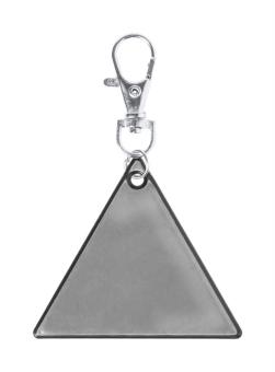 Koreflec reflective keyring Silver