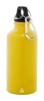 Raluto recycled aluminium bottle Yellow