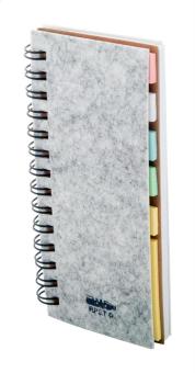 Felmark RPET RPET notebook Convoy grey