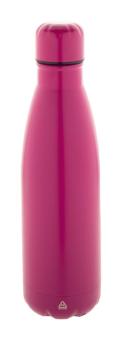 Refill recycled stainless steel bottle Pink