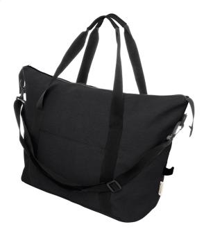 Rebyss Travel recycled canvas travel bag Black