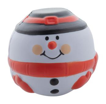 Snowman antistress ball White