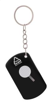 Parcelo paper knife keyring Black