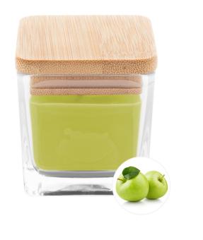 Cubama candle, green apple Green