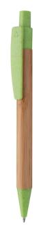 Boothic bamboo ballpoint pen, nature Nature,green