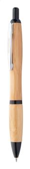 Coldery bamboo ballpoint pen, nature Nature,black