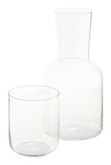 Palmer carafe and glass set Transparent