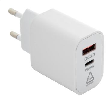 Recharge RABS USB wall charger White