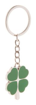 Lucky keyring Silver/green