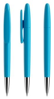 prodir DS5 TPC Twist ballpoint pen Cyan